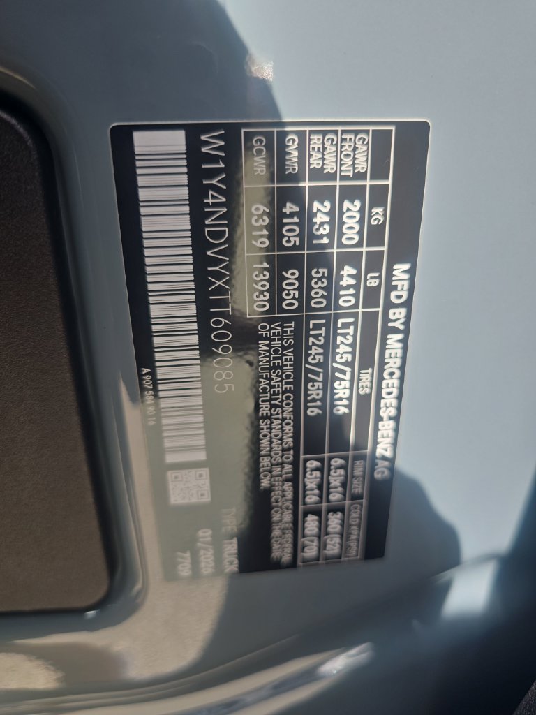 New 2026 Mercedes-Benz Sprinter 2500 image 28