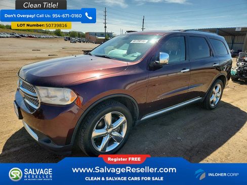 Used 2012 Dodge Durango Citadel w/ Trailer Tow Group IV AWD/4WD image 1