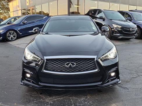 Used 2018 INFINITI Q50 Luxe w/ Essential Package (3.0T Luxe) RWD image 2