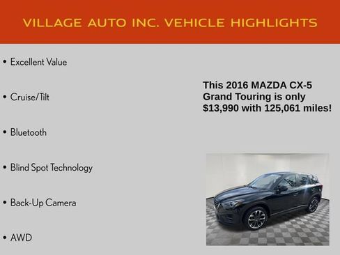 Used 2016 MAZDA CX-5 Grand Touring AWD/4WD image 14