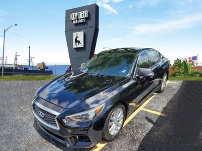 Used 2019 INFINITI Q50 Luxe w/ Essential Package (3.0T Luxe)