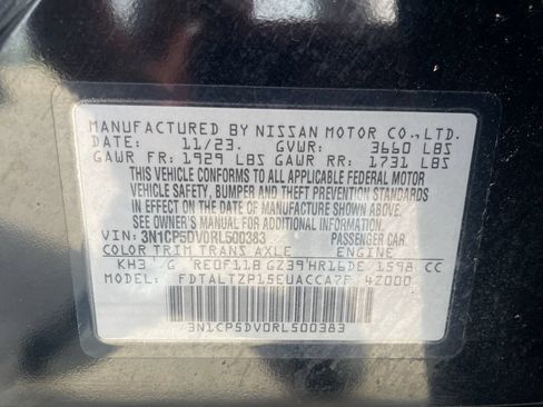 Certified 2024 Nissan Kicks SR w/ SR Premium Package FWD image 30