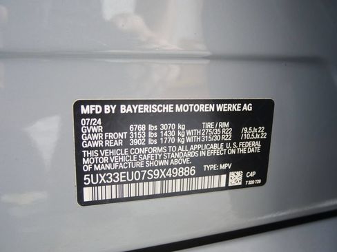 Certified 2025 BMW X5 M60i w/ Climate Comfort Package AWD/4WD image 28