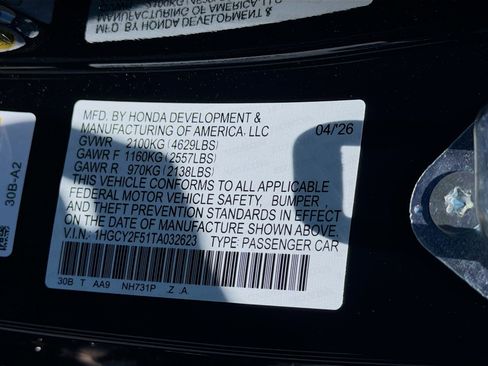New 2026 Honda Accord Sport image 29