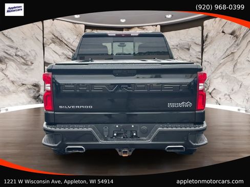 Used 2019 Chevrolet Silverado 1500 High Country w/ High Country Premium Package AWD/4WD image 6