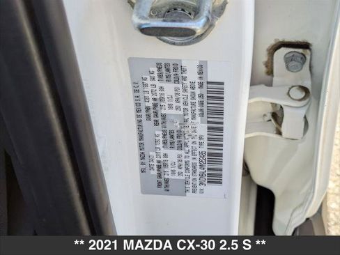 Certified 2021 MAZDA CX-30 AWD 2.5 S image 23