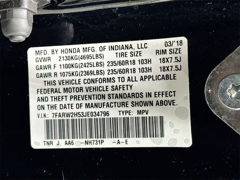 Used 2018 Honda CR-V EX image 29