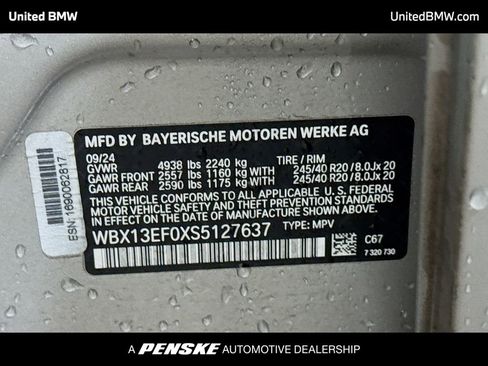 Used 2025 BMW X1 M35i w/ Premium Package image 14