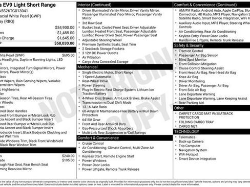 New 2026 Kia EV9 Light image 15