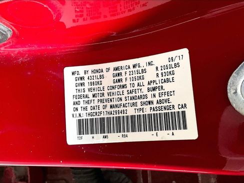 Used 2017 Honda Accord Sport Special Edition image 24