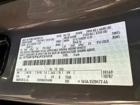 Used 2018 Ford F150 XL w/ Equipment Group 101A Mid image 40