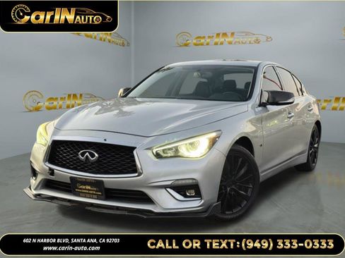 Used 2018 INFINITI Q50 Luxe image 1