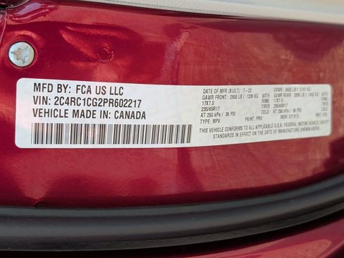 Used 2023 Chrysler Voyager LX FWD image 40