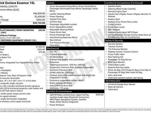 Used 2018 Buick Enclave Essence image 13