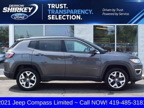 Used 2021 Jeep Compass Limited w/ Sun and Sound Group AWD/4WD image 3
