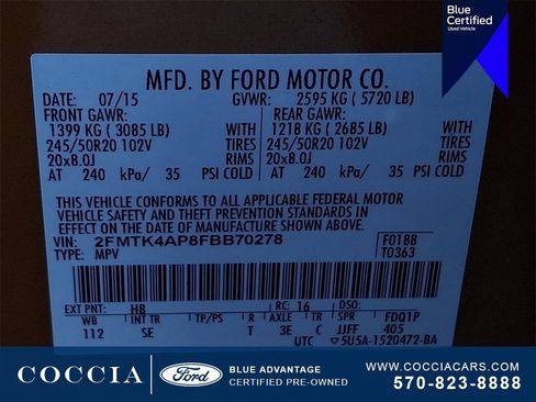 Used 2015 Ford Edge Sport image 26