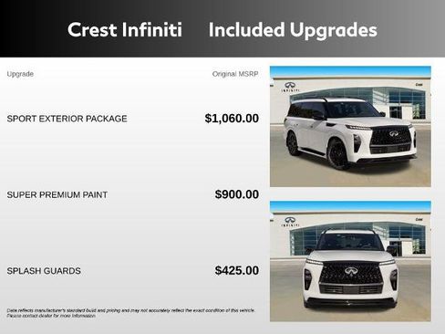 Certified 2026 INFINITI QX80 4WD w/ Sport Exterior Package image 5