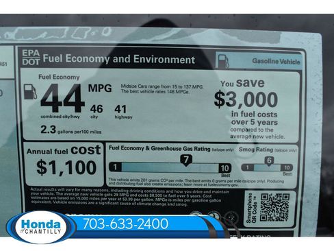 New 2026 Honda Accord Hybrid Sport image 38