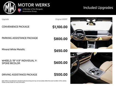 Used 2026 BMW 330i xDrive Sedan w/ Convenience Package AWD/4WD image 4