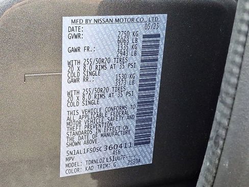 Used 2025 INFINITI QX60 Luxe w/ Vision Package image 29