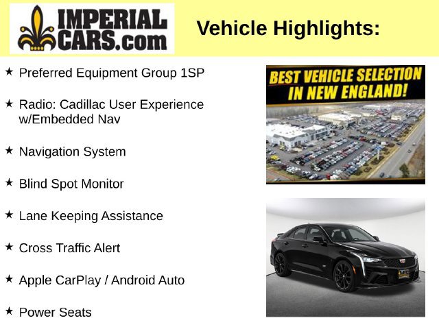 Used 2025 Cadillac CT4 V Blackwing RWD image 3