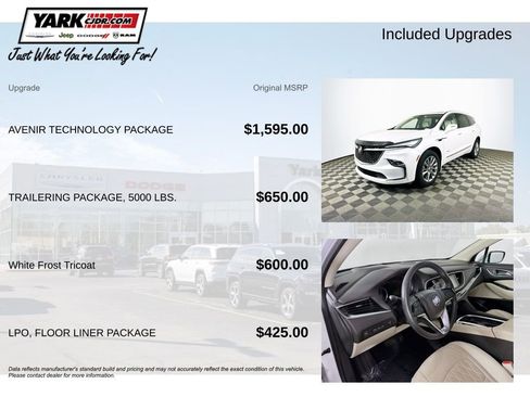 Used 2023 Buick Enclave Avenir w/ Avenir Technology Package AWD/4WD image 5