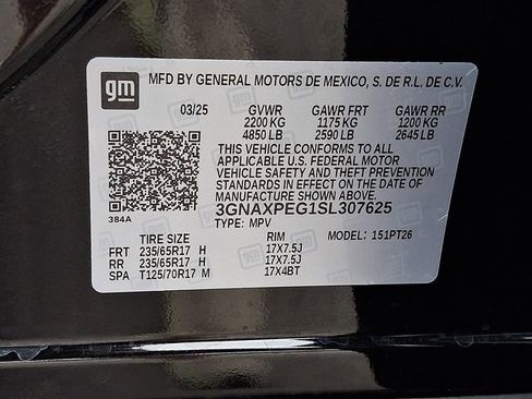 Used 2025 Chevrolet Equinox LT AWD/4WD image 26