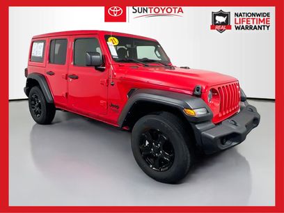 Used 2021 Jeep Wrangler Unlimited Sport w/ Sun And Sound Package