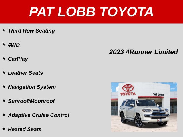 Used 2023 Toyota 4Runner Limited AWD/4WD image 40