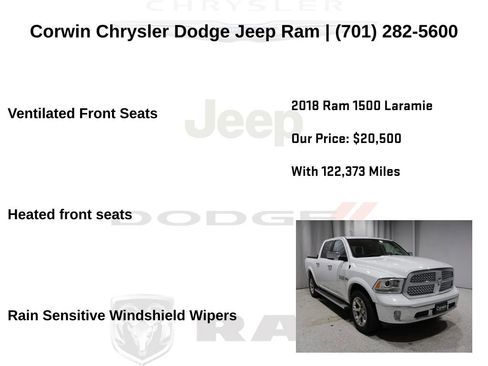 Used 2018 RAM 1500 Laramie w/ Convenience Group image 19
