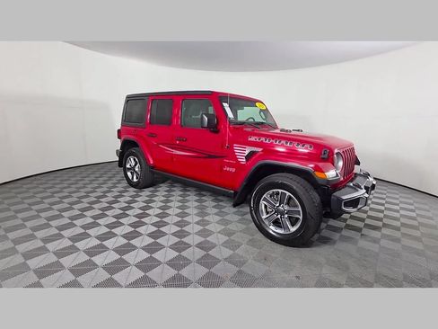 Used 2021 Jeep Wrangler Unlimited Sahara AWD/4WD image 53