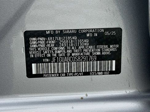 New 2025 Subaru Impreza 2.0i image 27