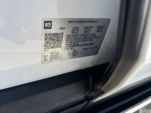 Certified 2025 Chevrolet Tahoe LT AWD/4WD image 32