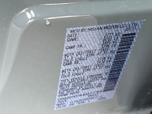 New 2026 Nissan Frontier PRO-4X w/ Pro-4x Convenience Package image 25