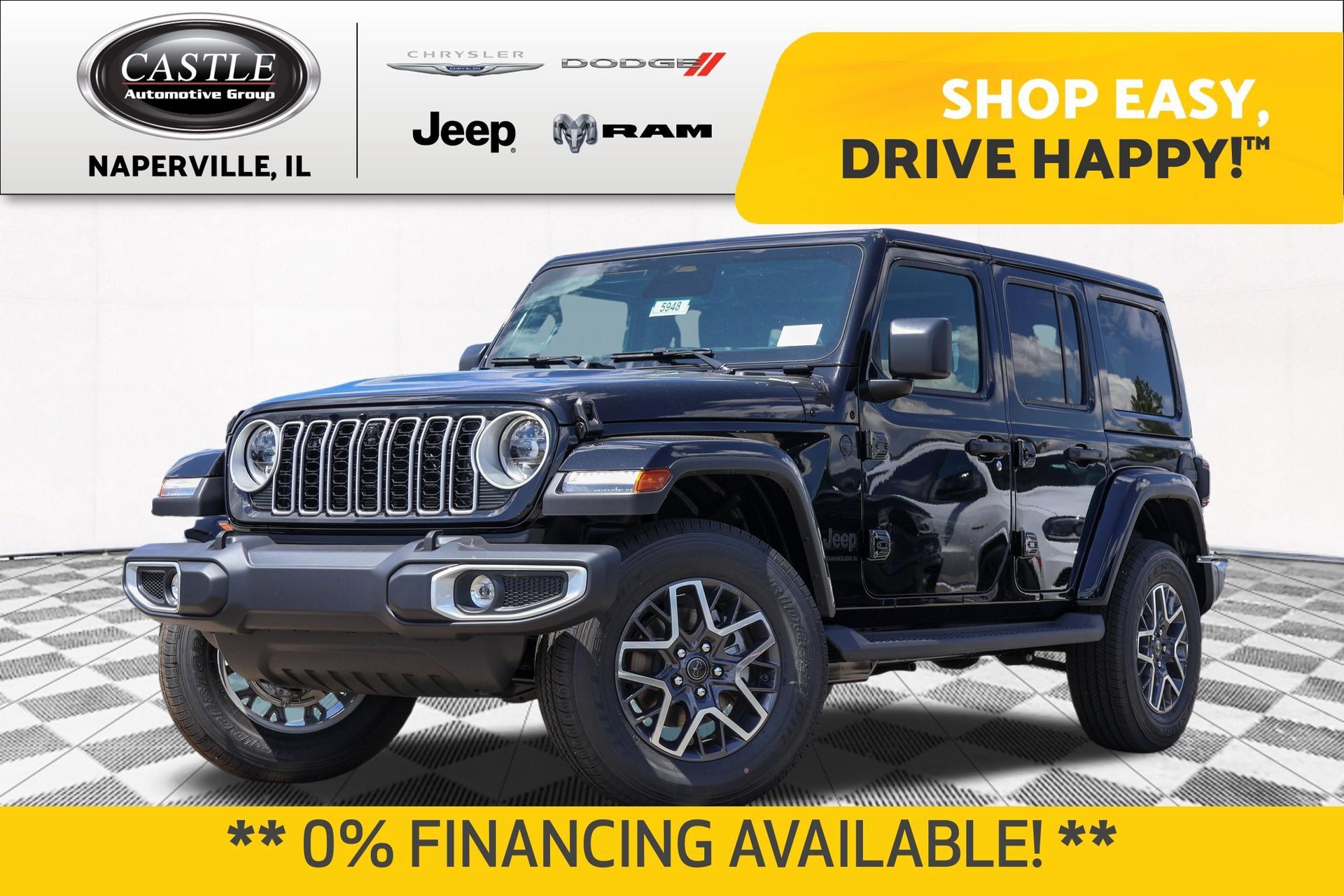 New 2026 Jeep Wrangler Unlimited Sahara AWD/4WD image 1