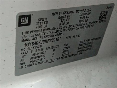 Used 2017 Cadillac Escalade Premium Luxury w/ LPO, Radiant Package image 26