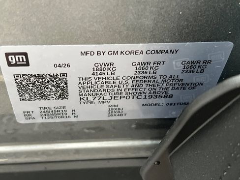 New 2026 Chevrolet Trax RS w/ Driver Confidence Package FWD image 22