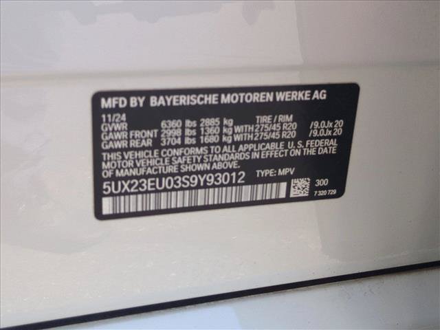 Certified 2025 BMW X5 xDrive40i w/ M Sport Package AWD/4WD image 26