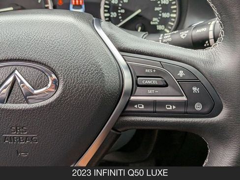 Used 2023 INFINITI Q50 Luxe w/ Cargo Package RWD image 21