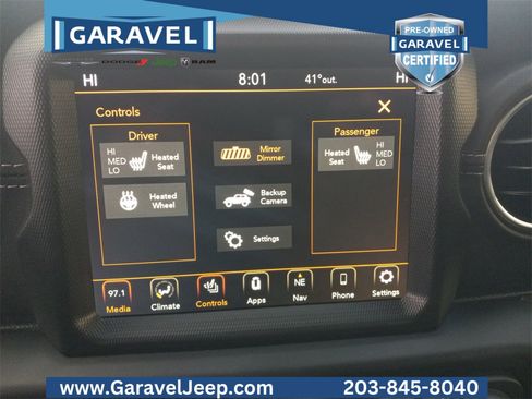 Used 2022 Jeep Wrangler Unlimited Sahara w/ Cold Weather Group image 9