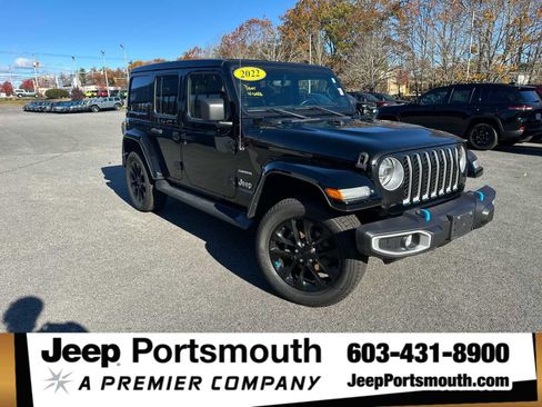 Used 2022 Jeep Wrangler Unlimited Sahara w/ Cold Weather Group image 1