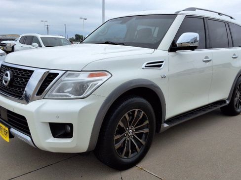 Used 2017 Nissan Armada Platinum w/ Captain Seat Package AWD/4WD image 4