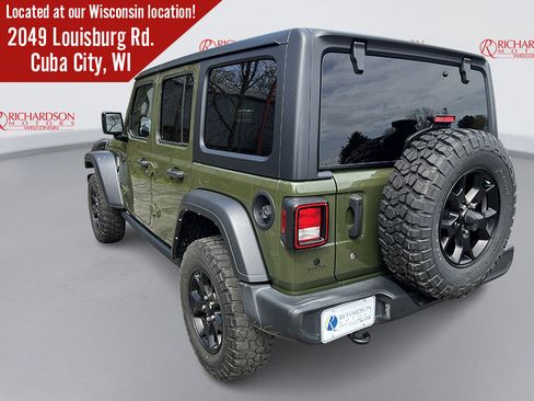 Used 2021 Jeep Wrangler Unlimited Sport AWD/4WD image 4