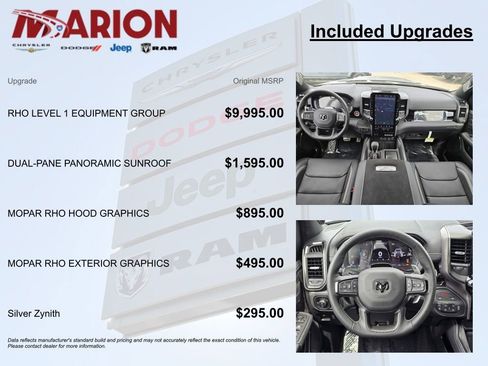New 2026 RAM 1500 RHO w/ RHO Level 1 Equipment Group AWD/4WD image 8