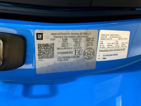 Used 2020 Chevrolet Corvette Stingray Premium Cpe w/ 3LT image 28