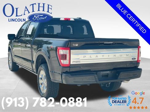 Certified 2022 Ford F150 Platinum w/ Equipment Group 701A High AWD/4WD image 4