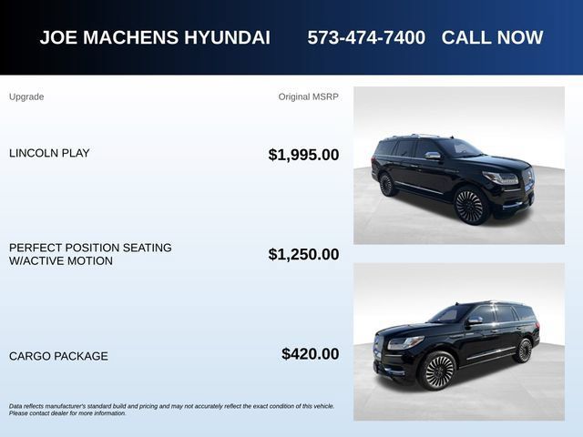 Used 2018 Lincoln Navigator Black Label w/ Cargo Package AWD/4WD image 5