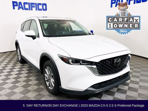 Used 2023 MAZDA CX-5 AWD 2.5 S w/ Preferred Package image 1