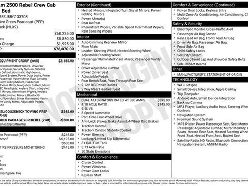 Used 2024 RAM 2500 Rebel w/ Level 2 Equipment Group AWD/4WD image 1