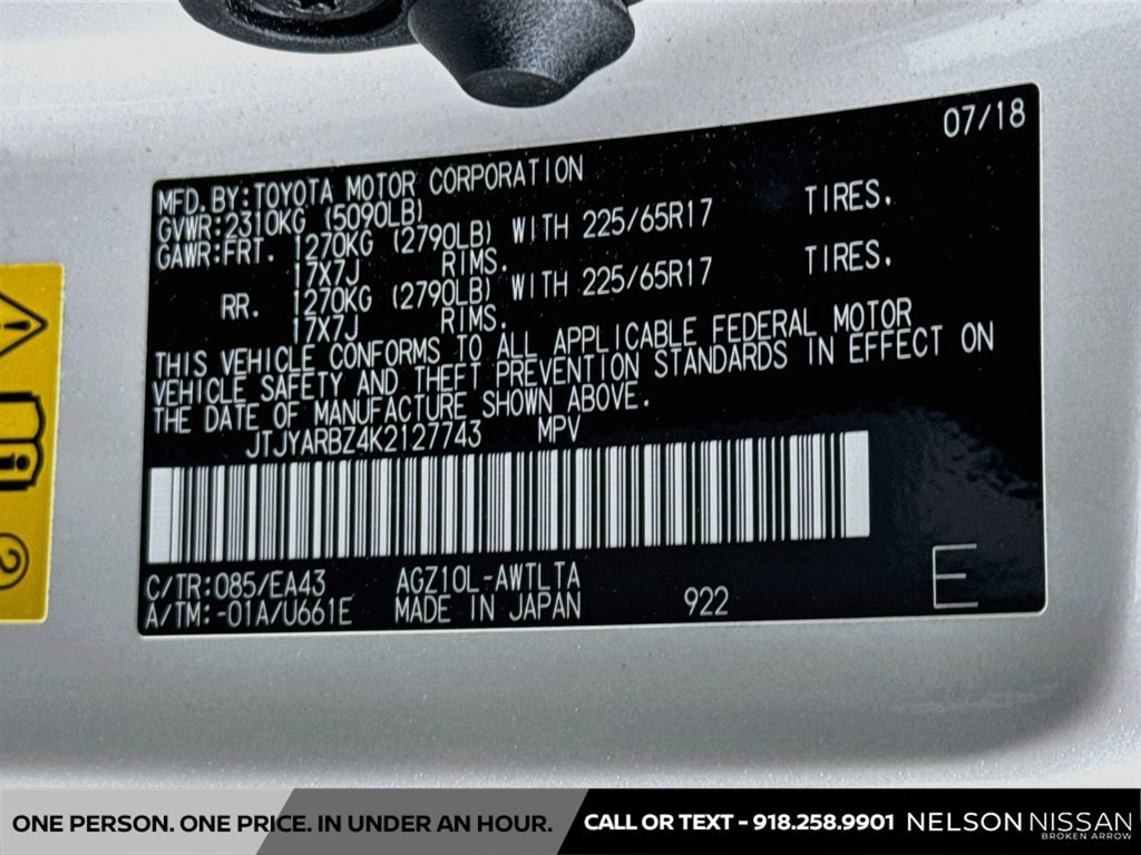 Used 2019 Lexus NX 300 FWD w/ Comfort Package image 31